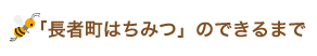 「長者町のはちみつ」のできるまで