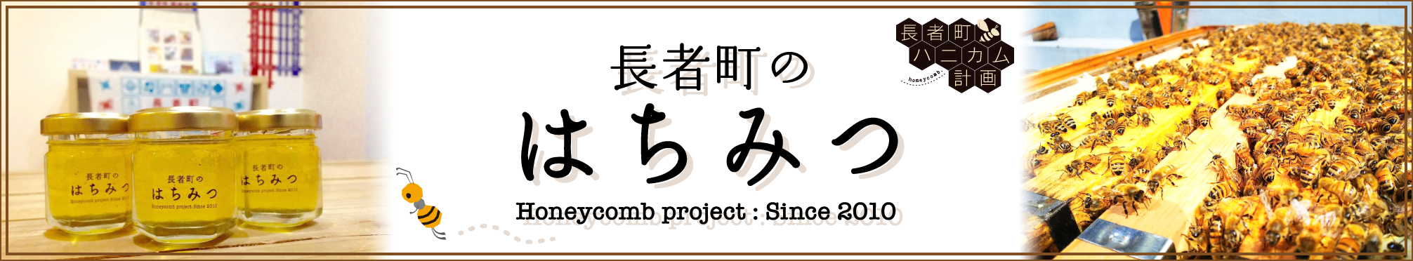 長者町ハニカム計画 長者町のはちみつ Honeycomb project:Since 2010